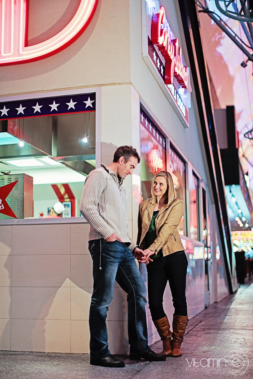 Las Vegas Fremont Street Vintage Engagement Session_0165.jpg